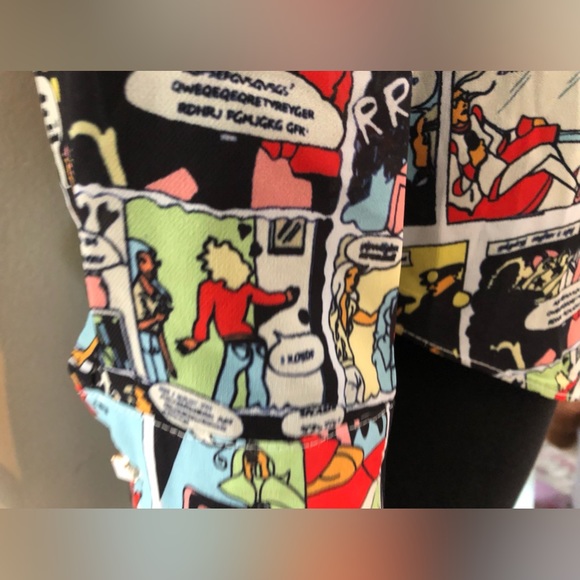 Behulastyle vintage buttoned up shirt - comics cartoon - Picture 9 of 17